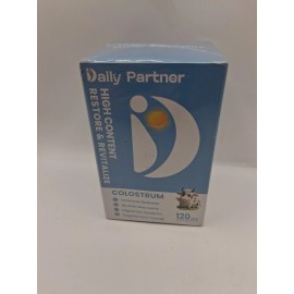 Daily Partner Colostrum Powder Supplement for Humans Organic Grass-Fed Bovine Colostrum 9/2026