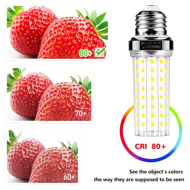 LED Corn Light Bulb 150W Equivalent 2500 Lumen 6500K Cool