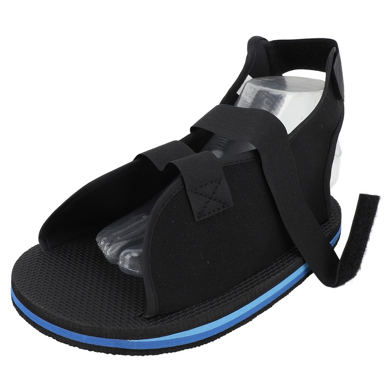 Cast Shoe Open Toe Heel Adjustable Stable Support Canvas Post