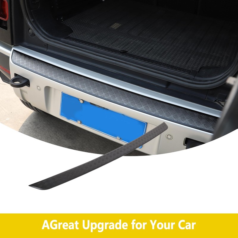 Bekantogy Car Rear Bumper Guard Trim Defender Exterior Kit Automotive