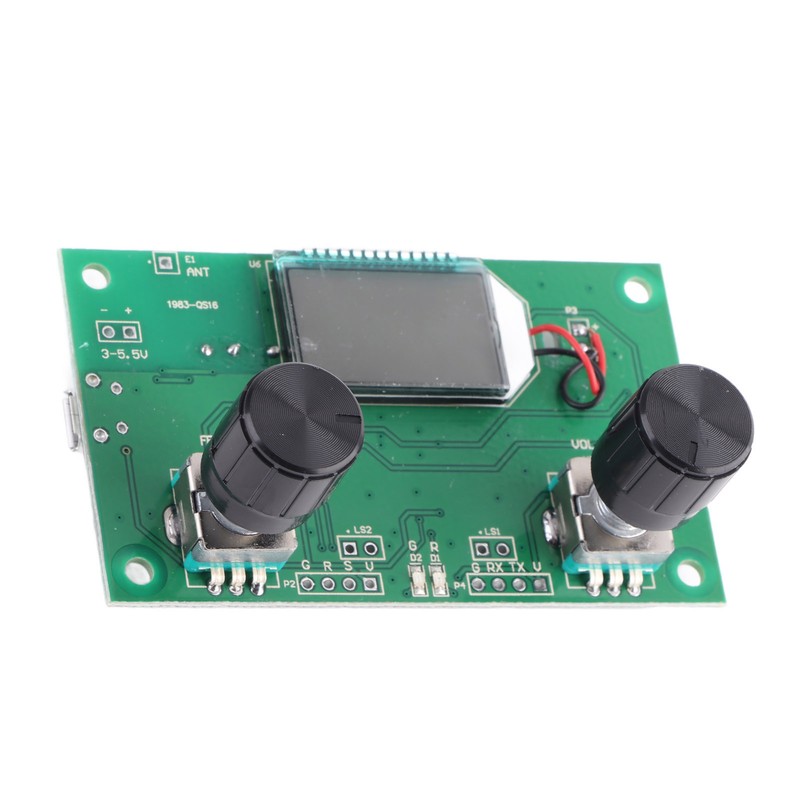 Digital Radio Receiver Module Stereo Wireless FM Modules with LCD