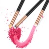UorPoto Eye Makeup Brush Set Round 6Pcs Professional Concealer Eyeshadow