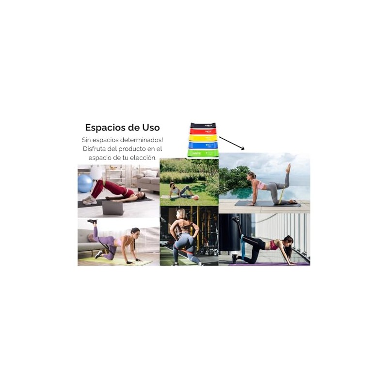 APD - Bandas de Resistencia para Ejercicio - Set de