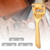 HandMade Leather Craft Tool Steel Super Skiver with 3Pcs Replaceable