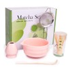 Myrthra Matcha Whisk Set, Matcha Bowl with Spout, Matcha Whisk