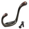 Rok 2 Pack Hardware Heavy Duty Oil-Rubbed Bronze Home Wall