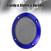 X AUTOHAUX 2pcs 3" Blue Car Audio Speaker Cover Mesh
