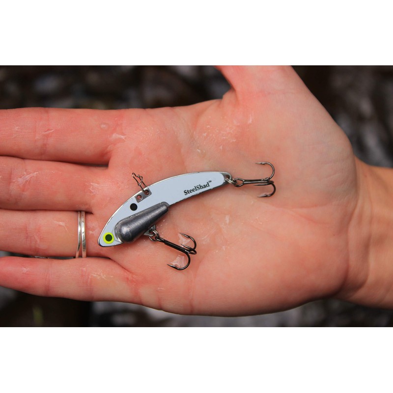 1/2 OZ White SHAD - Heavy