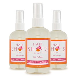 Hair Shots Heat Activated Hair Fragrance Coconut Mango Three Pack 3 Items: Coconut Mango