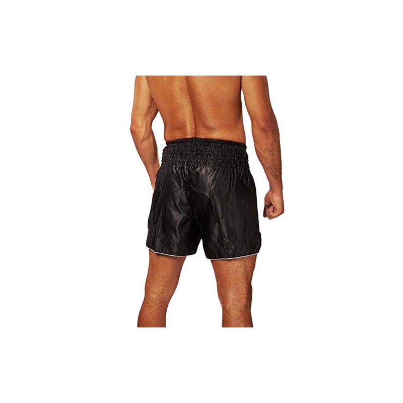 LEONE 1947, Basic Pantaloncino Kick-Thai, Unisex – Adulto, Nero, M,