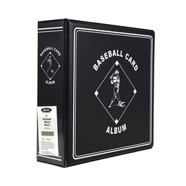 BCW Supplies Baseball Black 3" Album