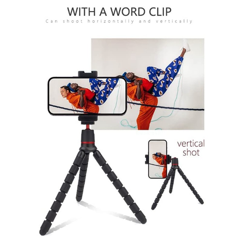 Aswalling Flexible Universal Live Broadcast Tripod Monopod Digital Camera DV