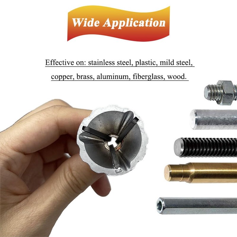 Teocpai Deburring External Chamfer Tool Bolt Thread Repair Tool Deburring