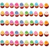 JUFYVO 50pcs Easter Mini Chicks Luminous Egg Glow The Dark