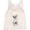 Azeeda 'Chihuahua' Canvas Rucksack/Backpack (RK00007556)