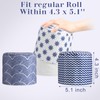 Hoolerry 6 Pcs Decorative Toilet Paper Roll Cover Fit regular