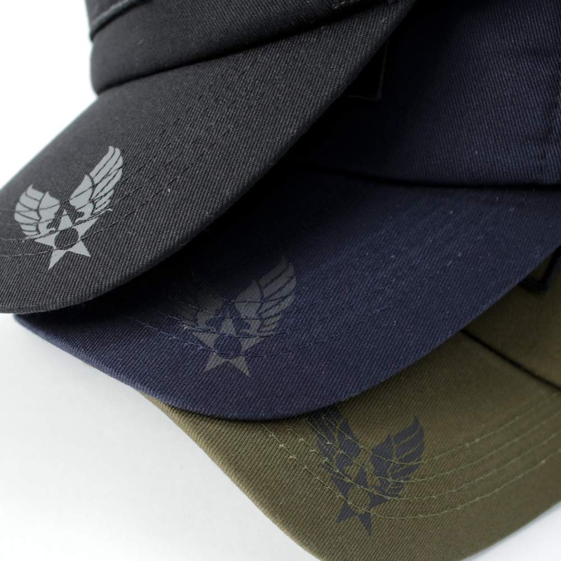 AVIREX USA Embroidered Patch Mesh Cap, Hat, Men’s, Women’s, Military,