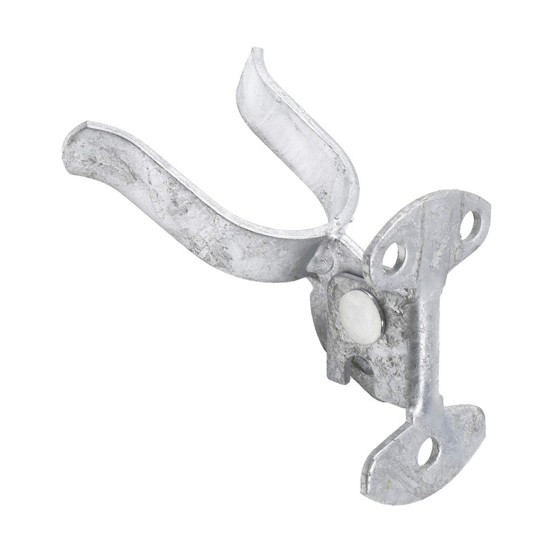 Gate Fork Latch - 1-5/8" Fork. Wall Mount for Chain