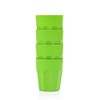 Mintra Home Unbreakable Plastic Tumblers (Green, Small 12oz)