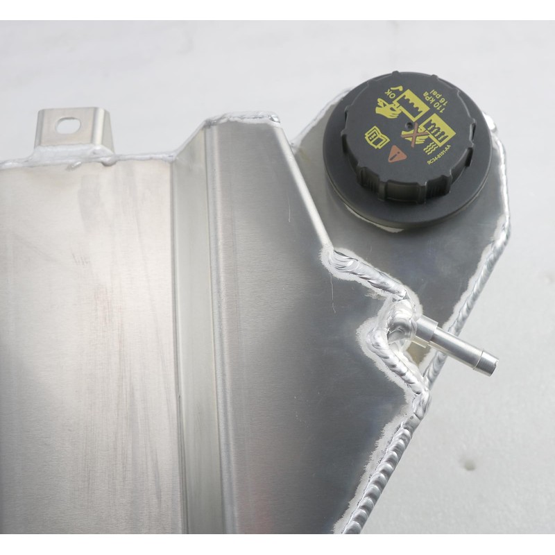 Aluminum Coolant Overflow Tank compatible with Ford 6.0L V8 2003