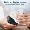 Care Touch Lens Wipes for Eyeglasses- 400 Count Individually Wrapped