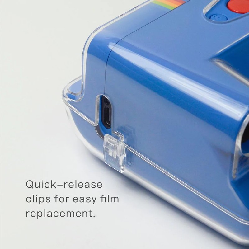 Clear Case for Polaroid Go Camera, high-Transparency PC, Shatter-Resistant and