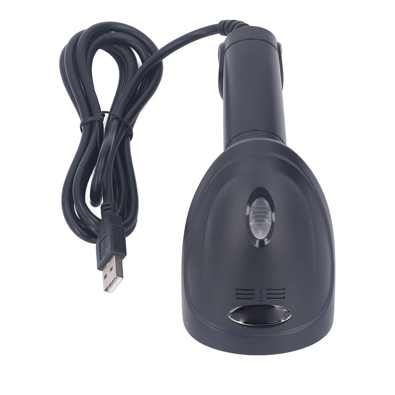 Wired Barcode Scanner High Accuracy Quick Response Smart Voice QR