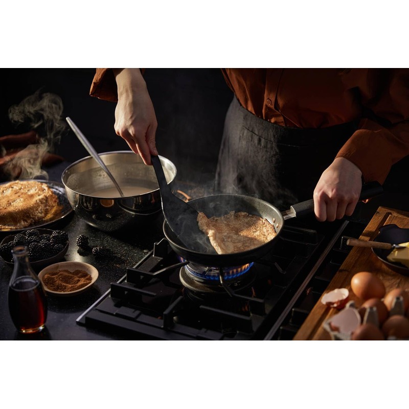 Fiskars Pfannenwender mit dünner und flexibler Spitze, Ideal für Omeletts