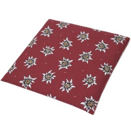St. John's Core Cushion 19 x 19 cm Flower Edelweiss Small Grain Pillow as Heat Cushion and/or Cooling Compress
