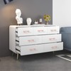 NIZADO -4" Cabinet Pulls Solid Stainless Steel Drawer Pulls Brushed