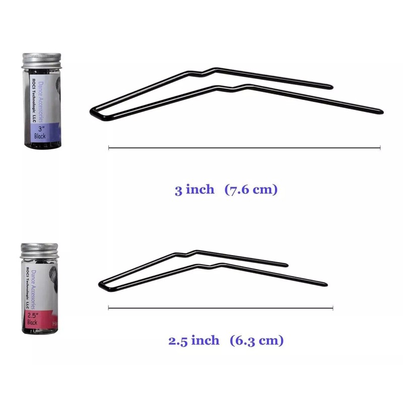 Rocst Horquillas Para Moño Bobby U En Forma De Pin