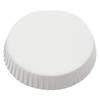 VIKKSAER 100Pcs Disposable Dome Lids, White Coffee Cup Lids, Replace