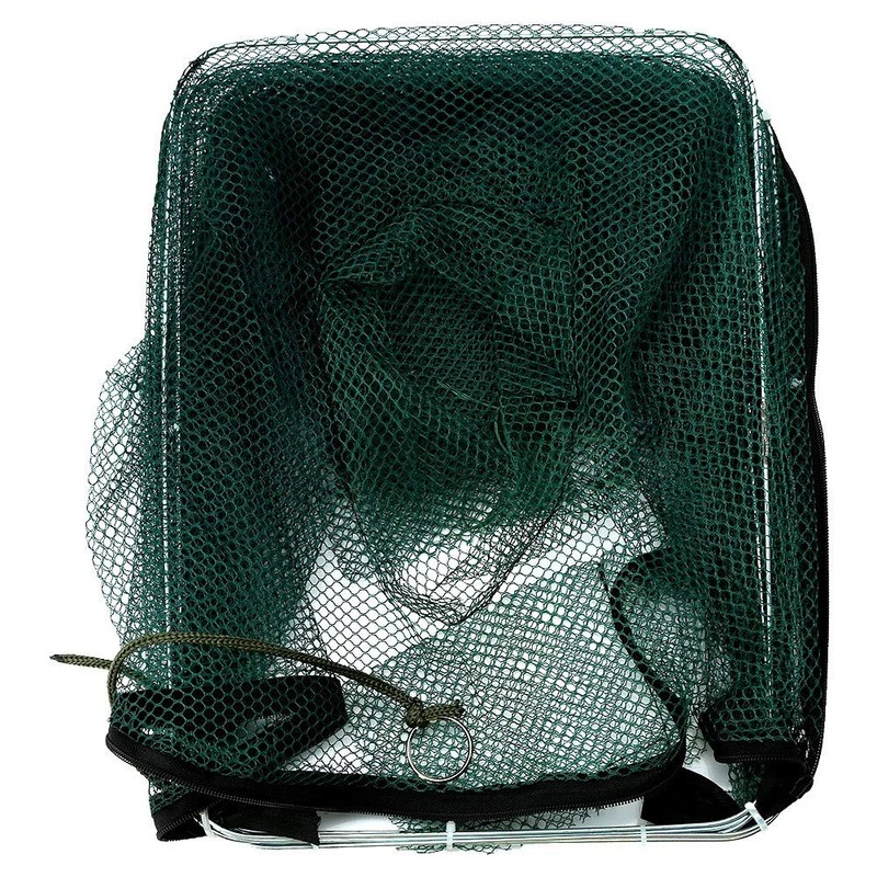 Alvinlite 6 Holes Fish Trap, Foldable Casting Bait Traps Cage,