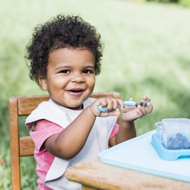 green sprouts Unisex Baby Pull-Over Bibs, Rose Set