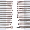 Maange Pcs Brochas Maquillaje Profesionales Estuche Base Facial Sintética Polvo