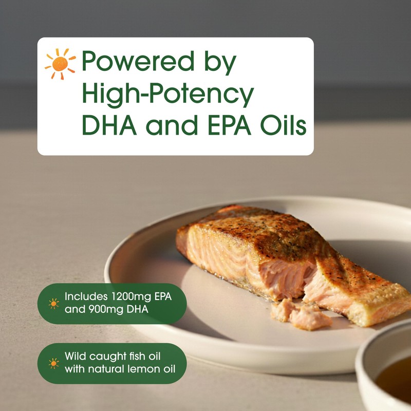 NatureBell Omega-3 Fish Oil - 180 Softgels - Support for
