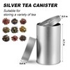 10 Pack Tea Tin Canister with Airtight Double Lids 12