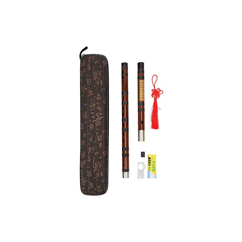 Flauta de Bambú Profesional Walfront C Key 8 Años Flauta