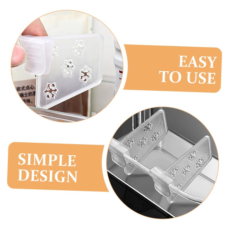 Gatuida 20pcs Fridge Storage Containers Dividers Fridge Organiser Replaceable Refrigerator