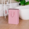 efluky Slim Laundry Basket, Narrow Laundry Hamper with Handles, Collapsible