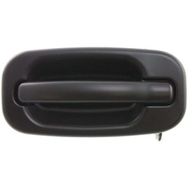 KarParts360 for Chevy Tahoe Exterior Door Handle Front Passenger Side Smooth Black 2000-2006 | Trim: All Submodels | GM1311131 | 15182417