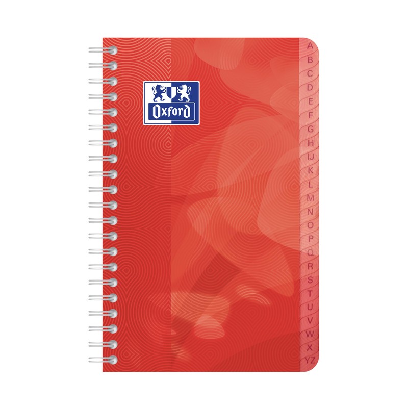 Oxford Spiral Index Polypropylene Cover 11 x 17 cm 100