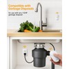 STRIPOO Wireless Garbage Disposal Switch Kit, Detachable Wall Mounted Remote
