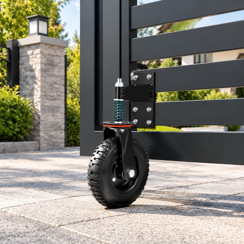 Spring Loaded Gate Caster Wheel for Wooden & Metal Gates
