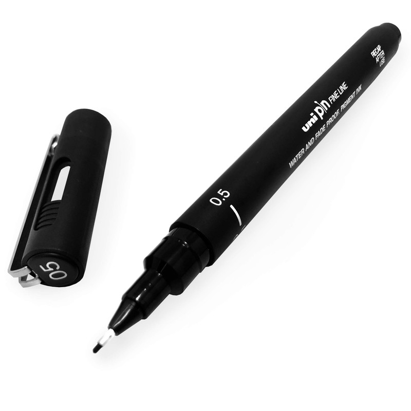 Uni Pin Fineliner Drawing Pen - Full Set of 11