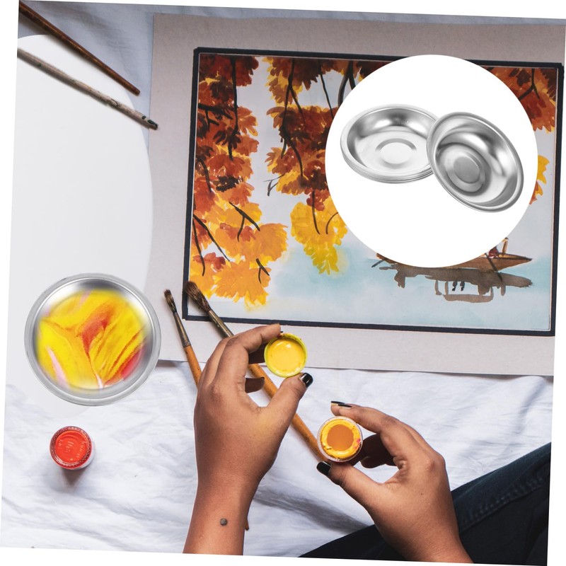 Operitacx Artist Painting Palette Paint Mixing Palette Durable Paint Mixing