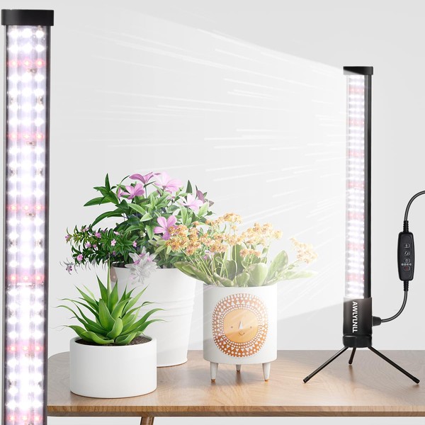 AWLYLNLL AWLYLNLL Grow Lights for Indoor Plant, T10 Vertical Standing