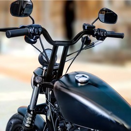 SI 14" MX-T Bars Handlebar Fit Harley Road King Softail Sportster XL Dyna Low Rider