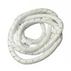 On1shelf® Cable Tidy Spiral Wrap, White- 12mm (2m)