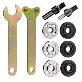 Mesee Hand Drill Conversion Rod Connecting Adapter Set, 6 mm and 10 mm Cutting Disc Mandrel Adapter, Angle Grinder Connecting Rod Conversion Tool for Cutting Disc Polishing Wheel Metals Holder